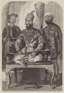 El hijo mayor del rey de Delhi, su tesorero y su médico de William Carpenter